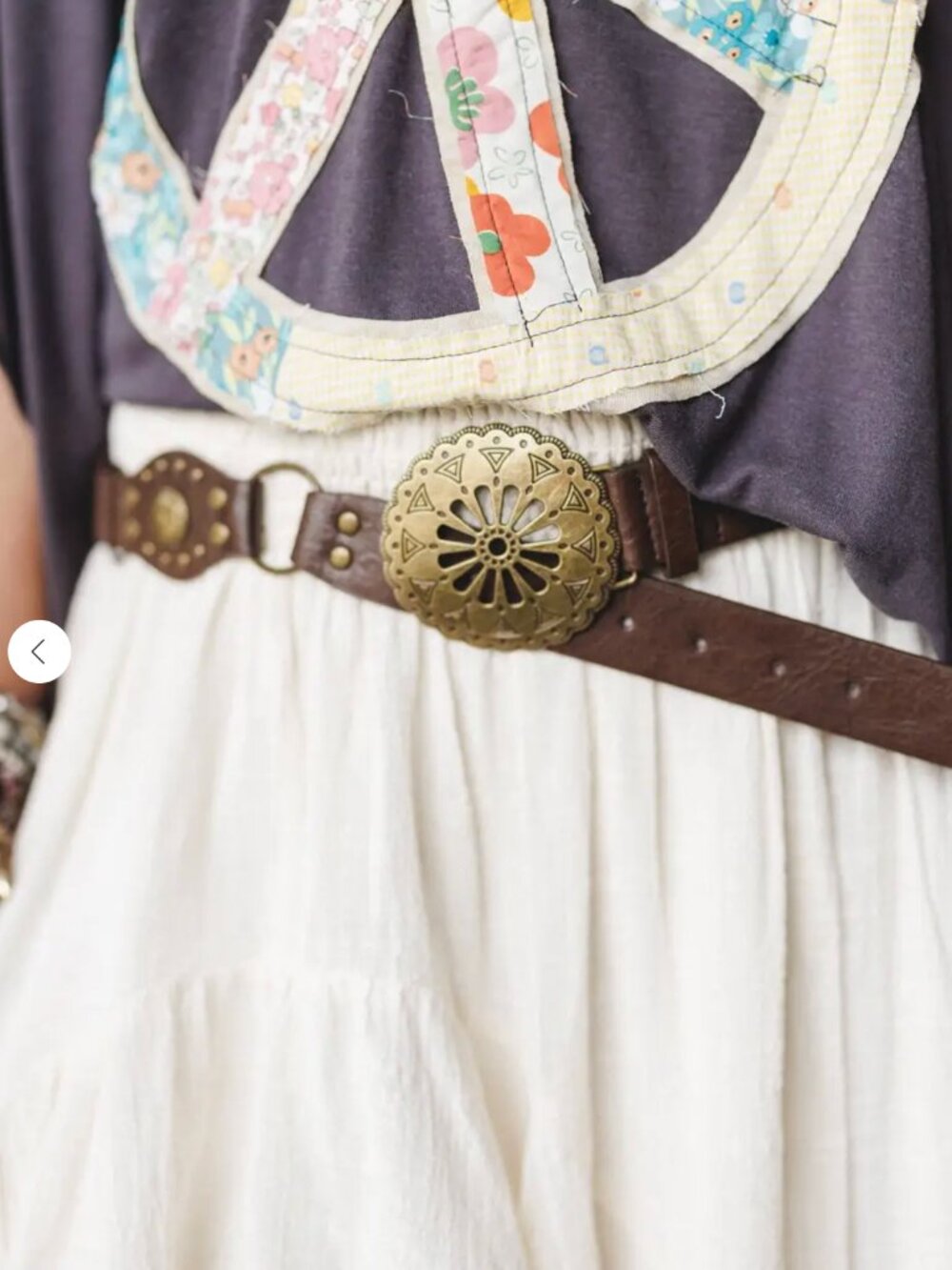 Rustic Medallion Concho Belt - Picture 2 of 2